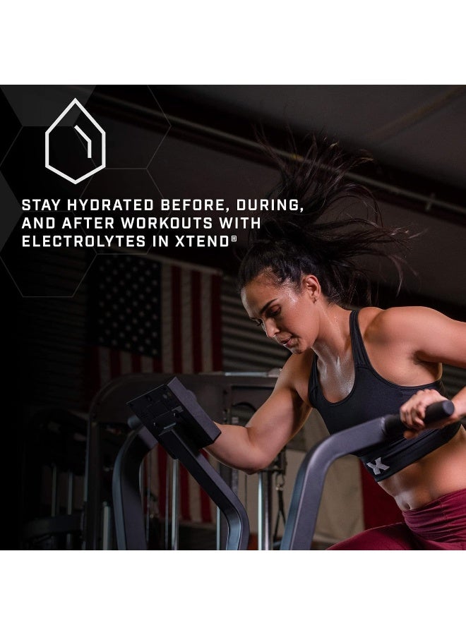 XTEND Original BCAA Powder Strawberry Kiwi Splash - ZERO CALORIE, ZERO CARB, ZERO SUGAR - Post Workout Muscle Recovery Drink with Amino Acids - 7g BCAAs for Men & Women - 30 Servings - Image 5