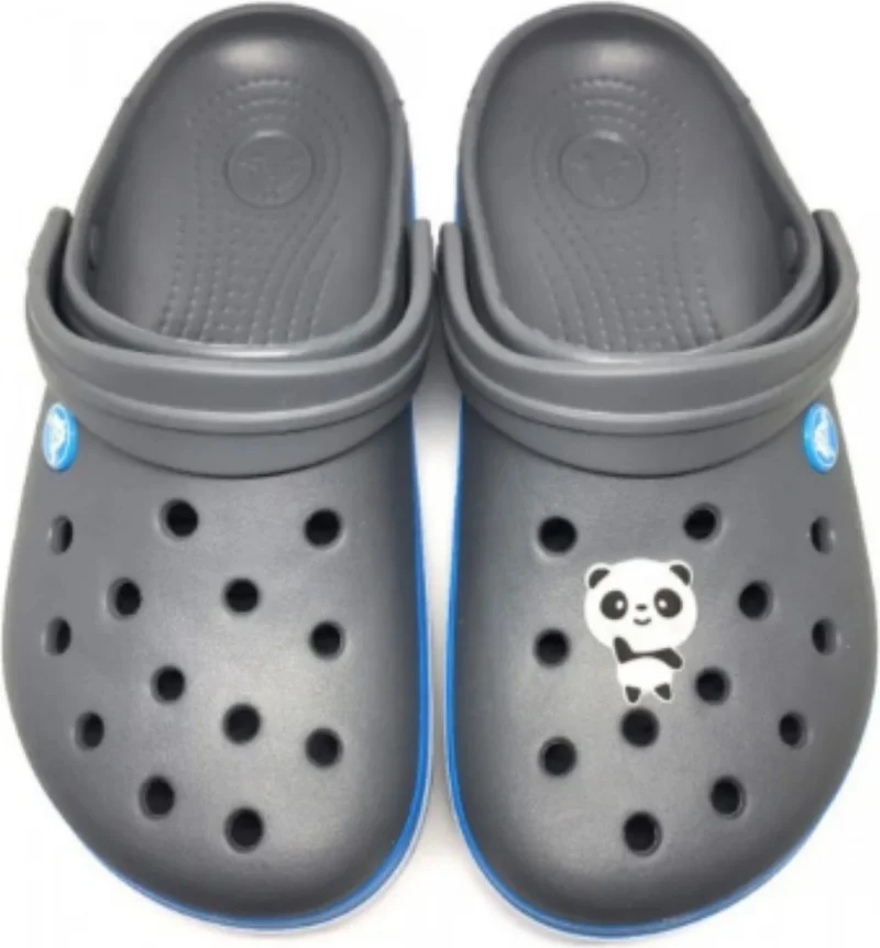 Paqpa Panda Patterned Crocs Slipper Ornament Jibbitz CJ-1030