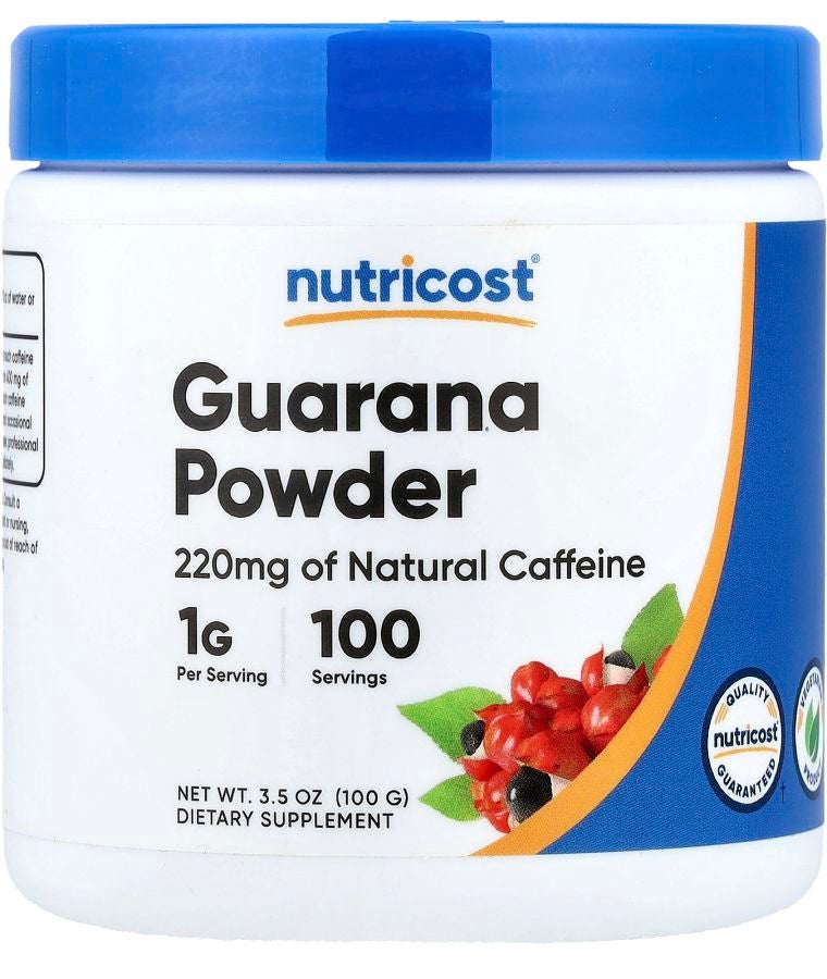 Nutricost Guarana Powder 3.5 oz (100 g)