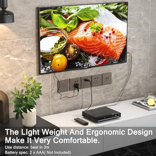 WSJSYH DVD Players for TV with HDMI,Plays All Regions and Formats,CD Player for Home,Support 1080P Video/CD/DVD/VCD/JPEG/USB, Remote, HDMI and RCA Cables Included - Image 3