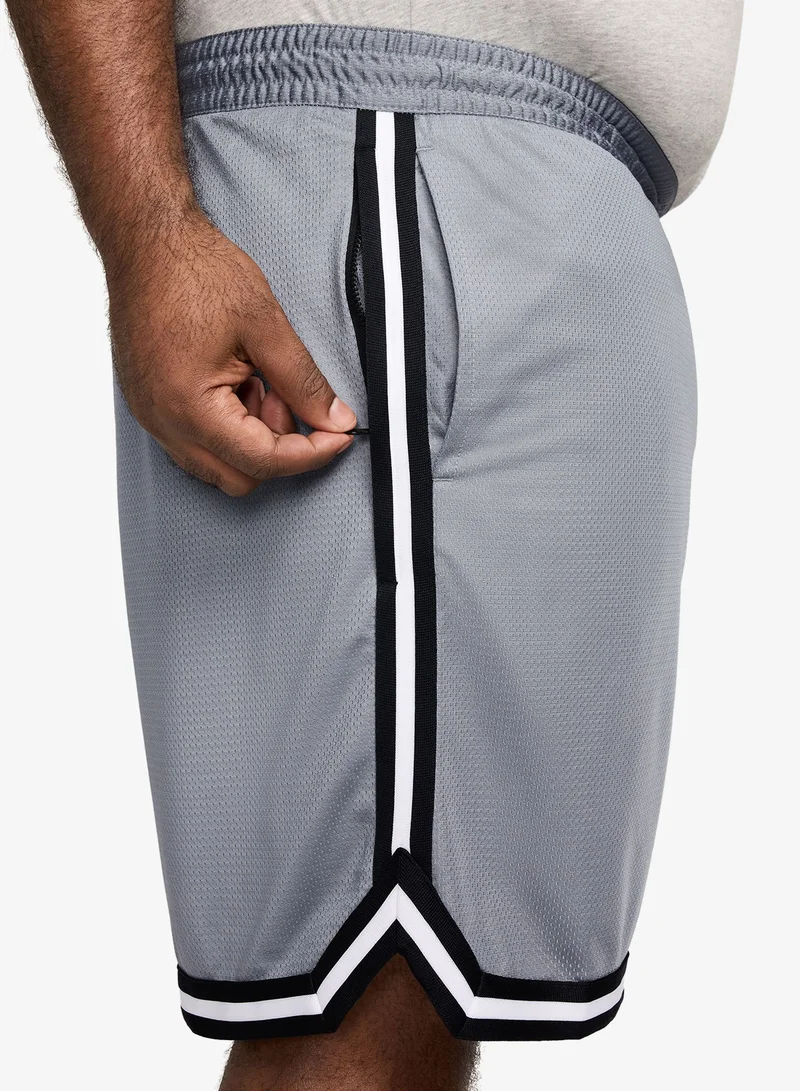 Nike COOL GREY/BLACK/(BLACK) 8" Dri-Fit Dna Basketball Shorts for Men | Best Price UAE