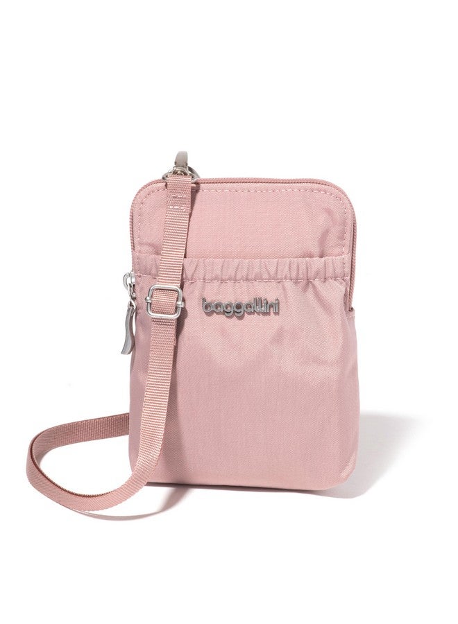 Baggallini Womens Bryant Pouch Travel Accessory- Wallet, Woodrose, One Size Us - Image 1