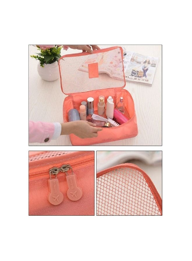 مجموعة حقائب السفر المنظم 6 قطع باللون الأحمر مثل البطيخ - Image 3