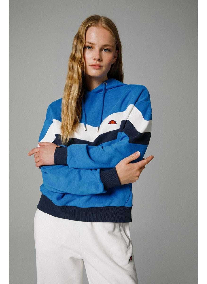 Ellesse Crop Hooded Women's Sweat EF178-SBL  - Image 1