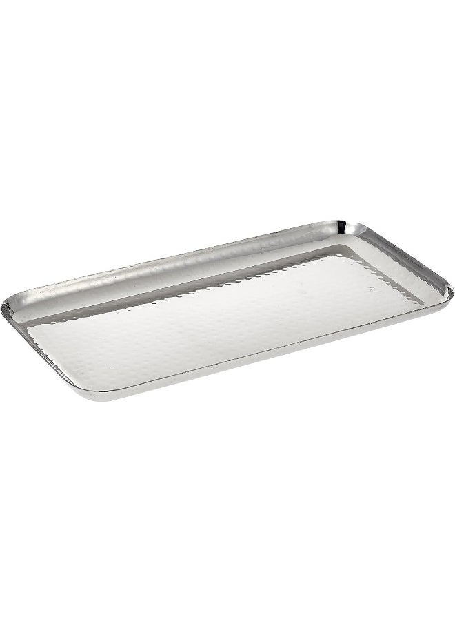 KEDGE - Kedge Deluxe Rectangular Platter, Large, Silver - Image 1
