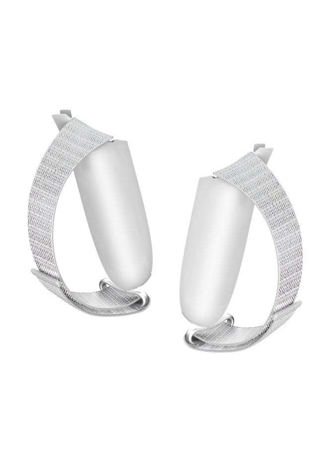 Generic Applicable To Meta Quest 3 Handle Cover Anti-off Hand Strap Anti-fall Anti-fall Anti-slip Non-blocking Signal Protection-Product Color:White-Model:quest3 Handle Cover  - Image 5