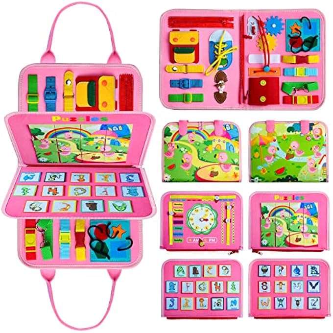 BUSY BOARD FOR TODDLERS - Image 1