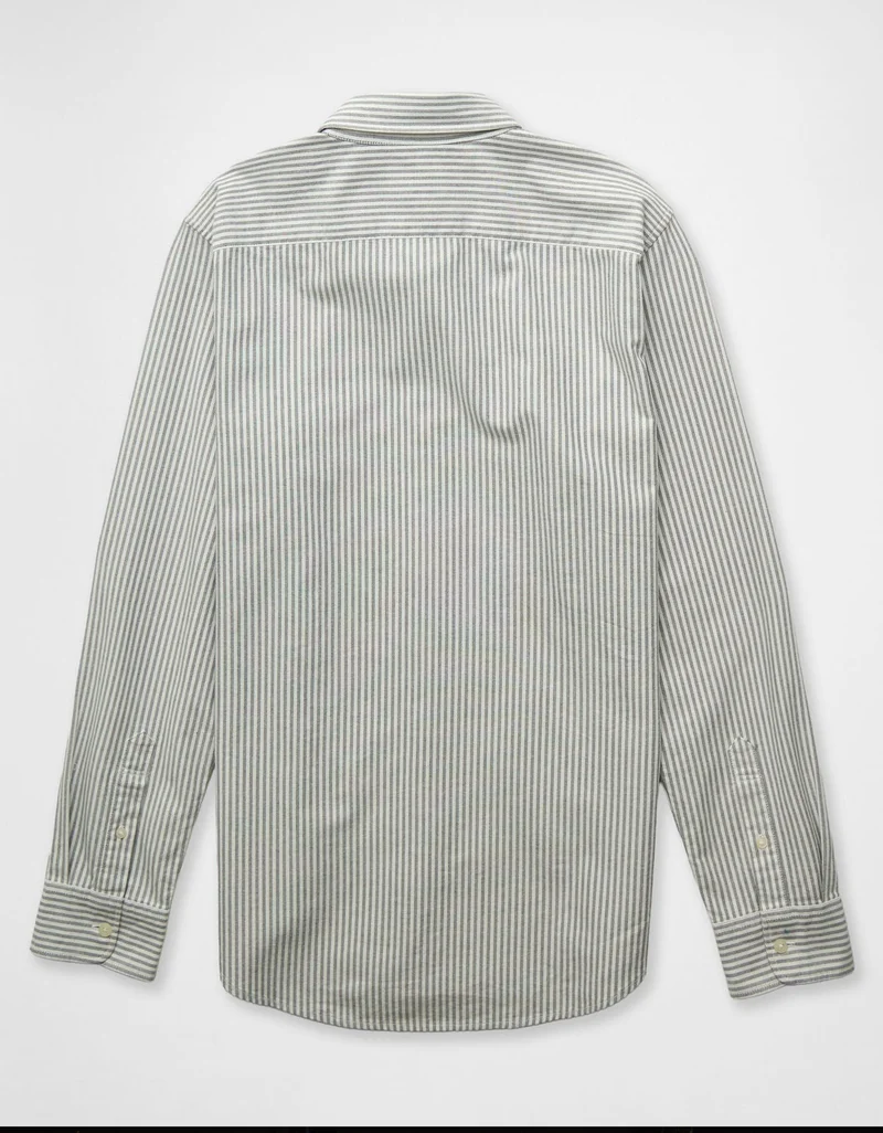 American Eagle AE Slim Fit Everyday Oxford Button-Up Shirt