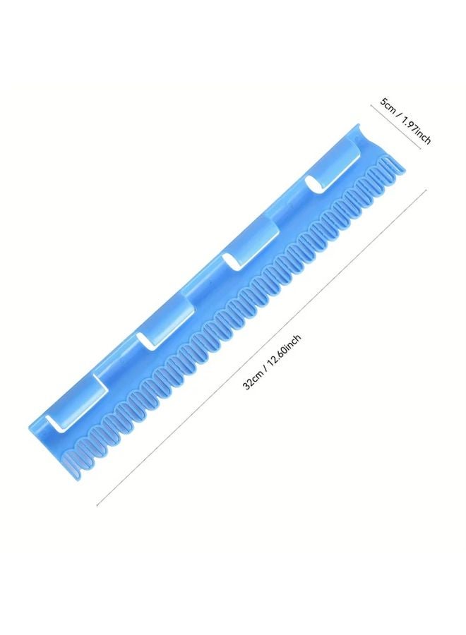 Blue Heavy Duty Windproof Sock Clips 4pcs Grip Laundry Hooks For Pants Delicates Travel Drying Rack Organizer - Image 5