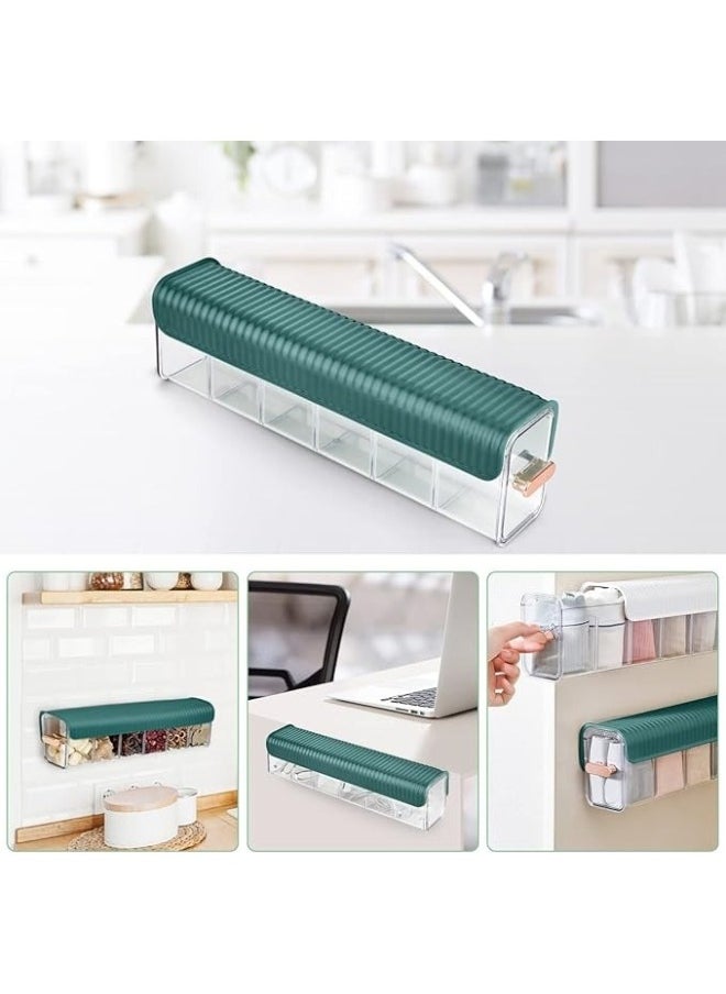 Multifunctional Wall Mounted No Drilling Underwear Drawer Organizer Transparent Self Adhesive Dustproof for Clothes Gloves Underwear Ties Cosmetics Spices Acrylic - Multicolor - pzsku/ZC47DB307B8E65A1DB171Z/45/_/1736843093/6b4bce70-02e1-4f41-92a2-887b6234cab0