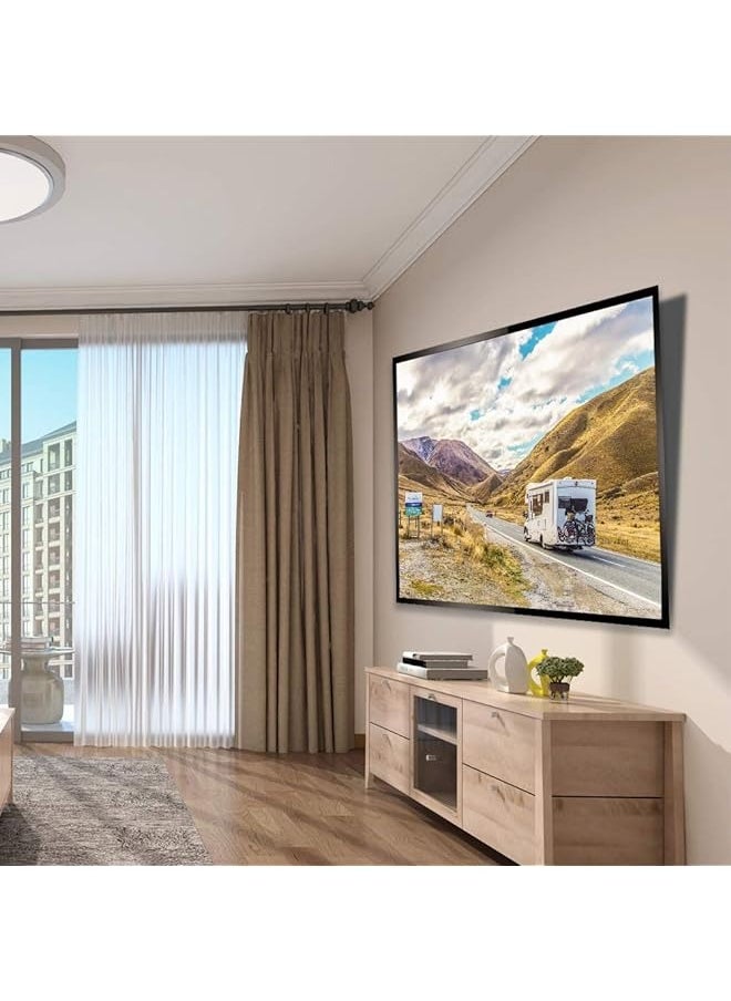 فوجي ستار - حامل تثبيت على الحائط قابل للإمالة لمعظم شاشات LCD LED مقاس 32-75 بوصة والتلفزيون - Image 1