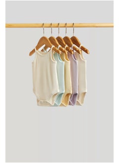 mothercare Camisole Bodysuits - 5 Pack  - Image 1