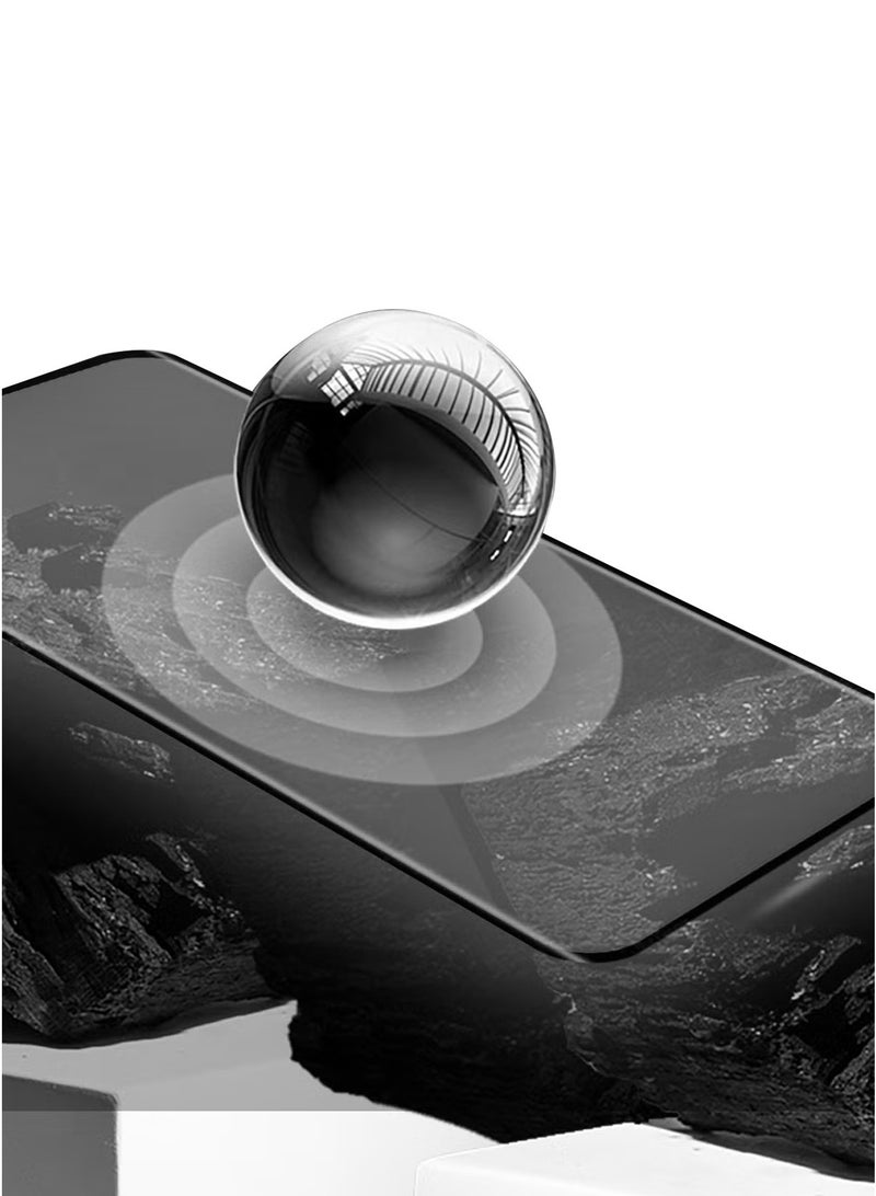 (For Xiaomi Mi 11 Ultra 5G) Premium Tempered Glass Screen Protector Anti Buble Anti Scratch - Side Black - Image 4