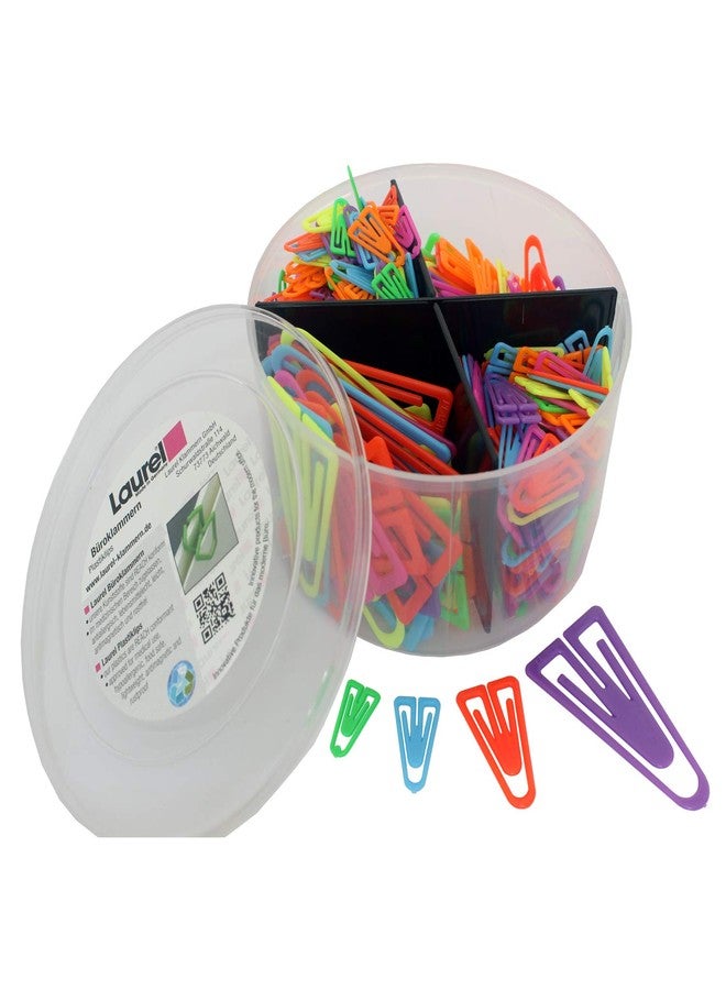 Laurel 0813 97 Plastic Clips Set 21/25/35/60 Mm, Polystyrene, Assorted Colours - Image 1