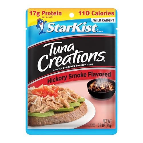 StarKist Tuna Creations Hickory Smoked Pouch 26 oz  24 Pack Wild Caught High Protein Shelf Stable Seafood Gluten Free Soy Free No Draining Ready to Eat for Salads and Sandwiches - Image 5