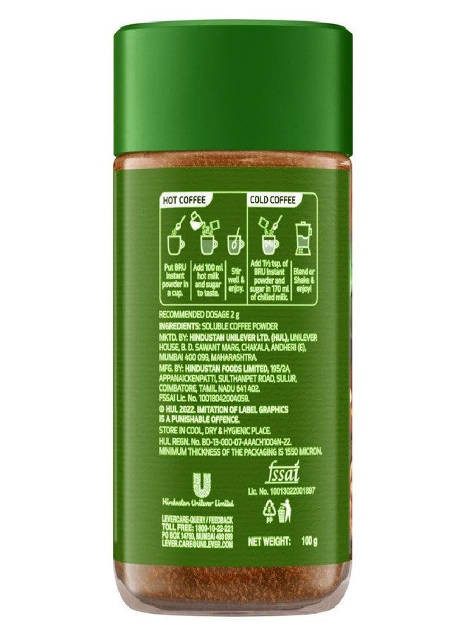 Bru Instant Coffee, 100g. - Image 3