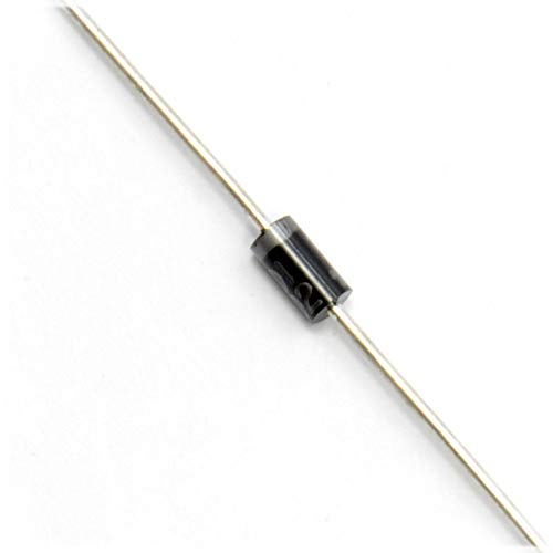 INVENTO 50Pcs 1N4007 Standard Recovery Diode, 1000V, 1 A, Single, 480 mV, 30 A Rectifier Diode Set - Image 3
