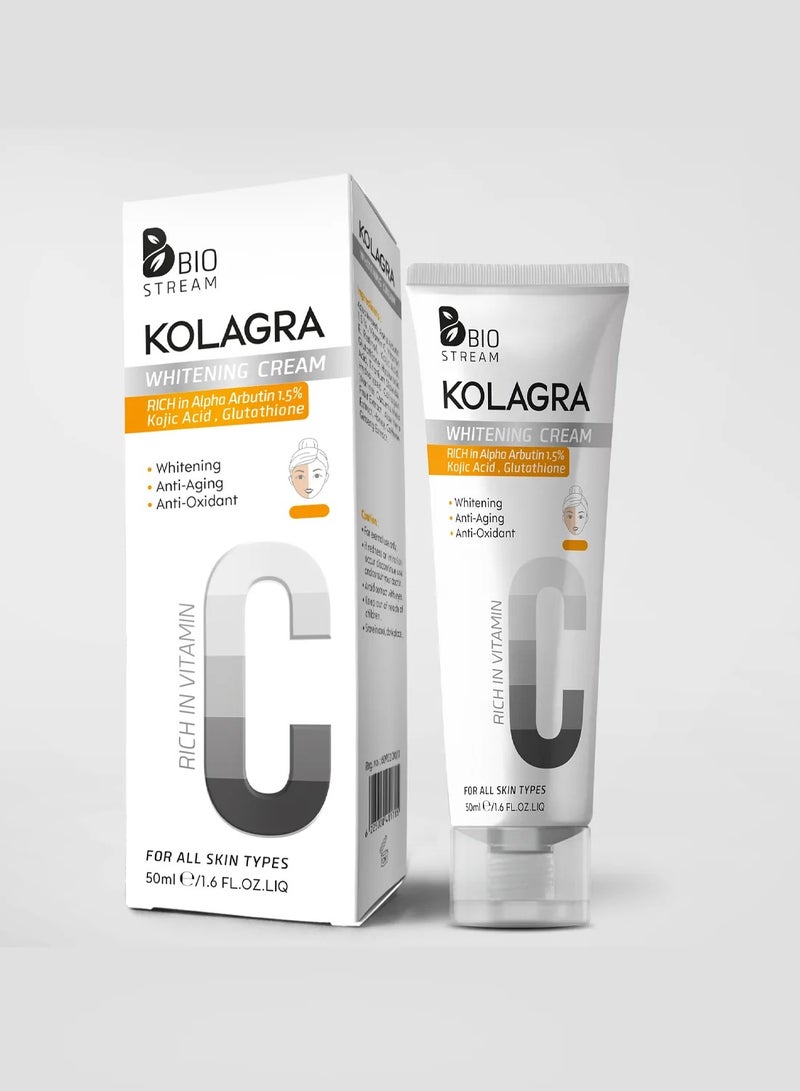 KOLAGRA KOLAGRA VITAMIN C WHITENING CREAM 50ML.  - Image 2