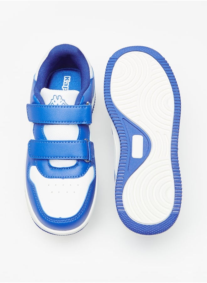 Kappa - Boys' Colourblock Casual Sneakers With Hook And Loop Closure - Image 1