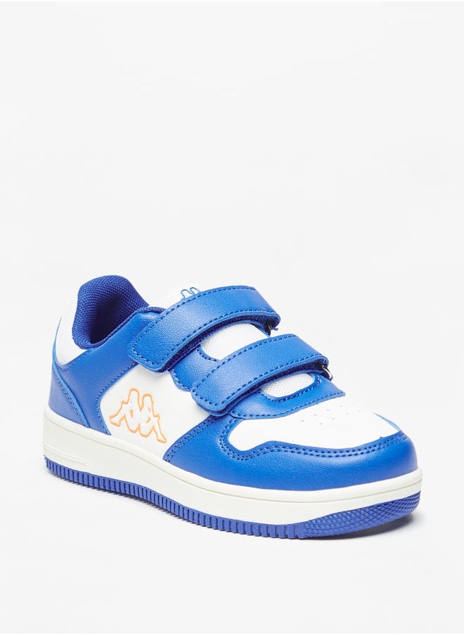 Kappa - Boys' Colourblock Casual Sneakers With Hook And Loop Closure - Image 1