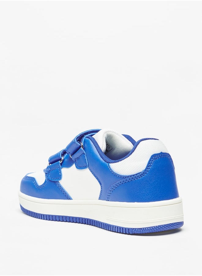 Kappa - Boys' Colourblock Casual Sneakers With Hook And Loop Closure - Image 1