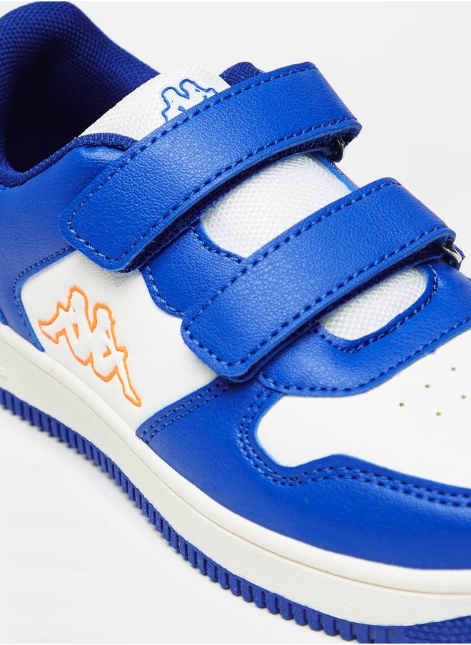 Kappa - Boys' Colourblock Casual Sneakers With Hook And Loop Closure - Image 1