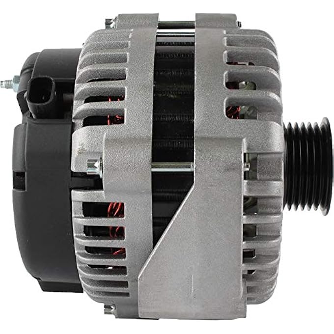 DB Electrical 400-12489 High output Alternator Compatible With/Replacement For DR44G IR/IF 12-V 250 Amp Chevy Trucks Avalanche 1500 Silverado 1500 Silverado 1500 HD Silverado 3500 Silverado - Image 2