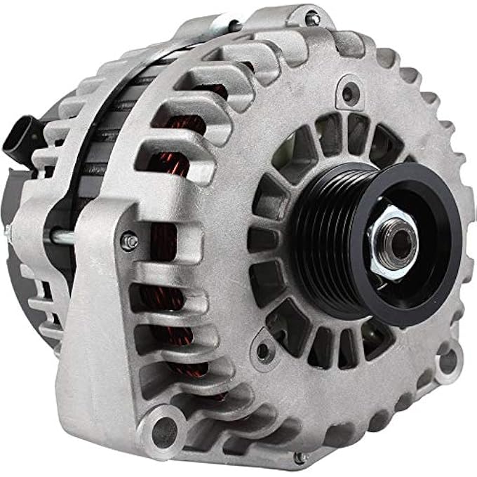 DB Electrical 400-12489 High output Alternator Compatible With/Replacement For DR44G IR/IF 12-V 250 Amp Chevy Trucks Avalanche 1500 Silverado 1500 Silverado 1500 HD Silverado 3500 Silverado - Image 1