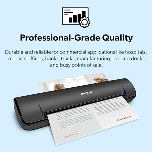 Ambir ImageScan Pro 490i DS490AS Duplex Document and Card Scanner with AmbirScan - Image 3