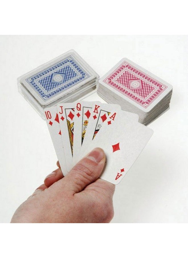 Rhode Island Novelty أوراق لعب صغيرة (مجموعة من 12 قطعة) 