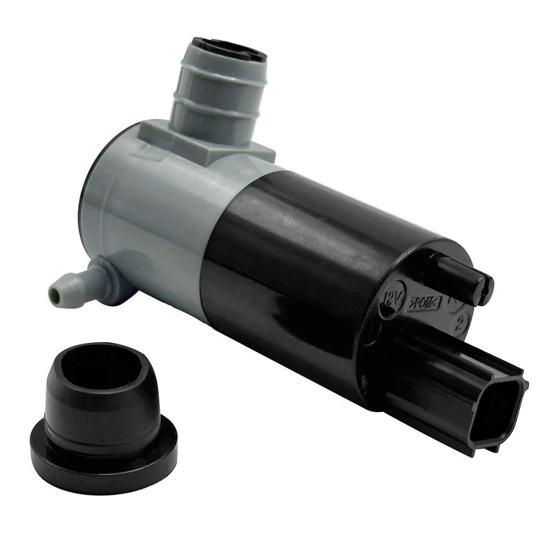 FrontRear 12V Windshield Washer Pump with Rubber Grommet for Chrysler Dodge RAM Ford F150 Jeep Lincoln 55077241AA 05103452AA 05011807AB 05013160AA