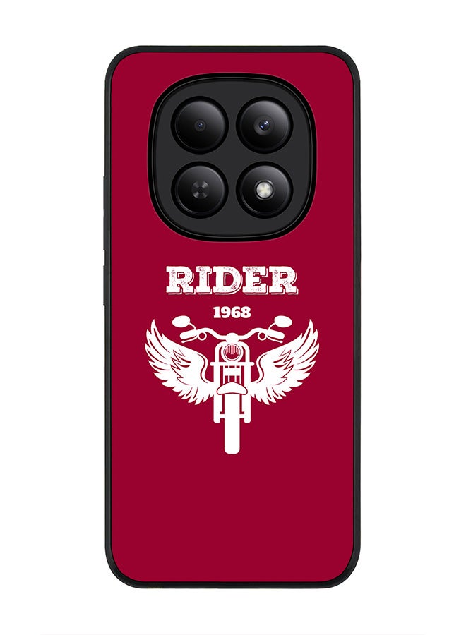 Stylizedd For Xiaomi Redmi Note 15 4G Case,Slim fit Camera Protection, Shockproof Thin Phone cover  - Rider 1968 - Image 1