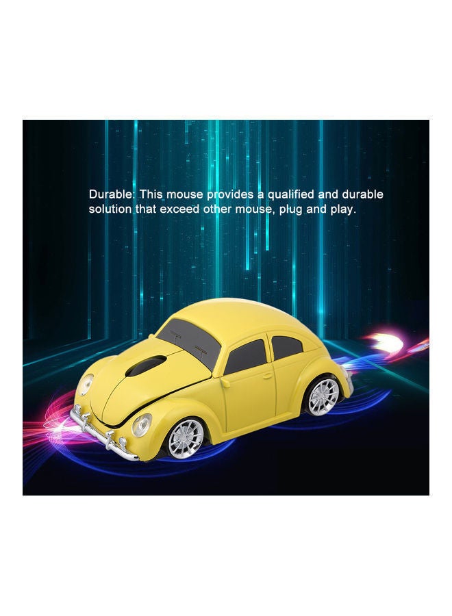 NIBEMINENT Wireless Car Mouse Red - Image 4