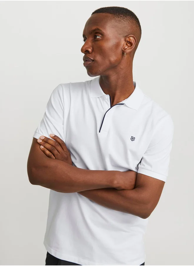 JACK & JONES Jack & Jones Regular Fit Short Sleeve Polo Shirt