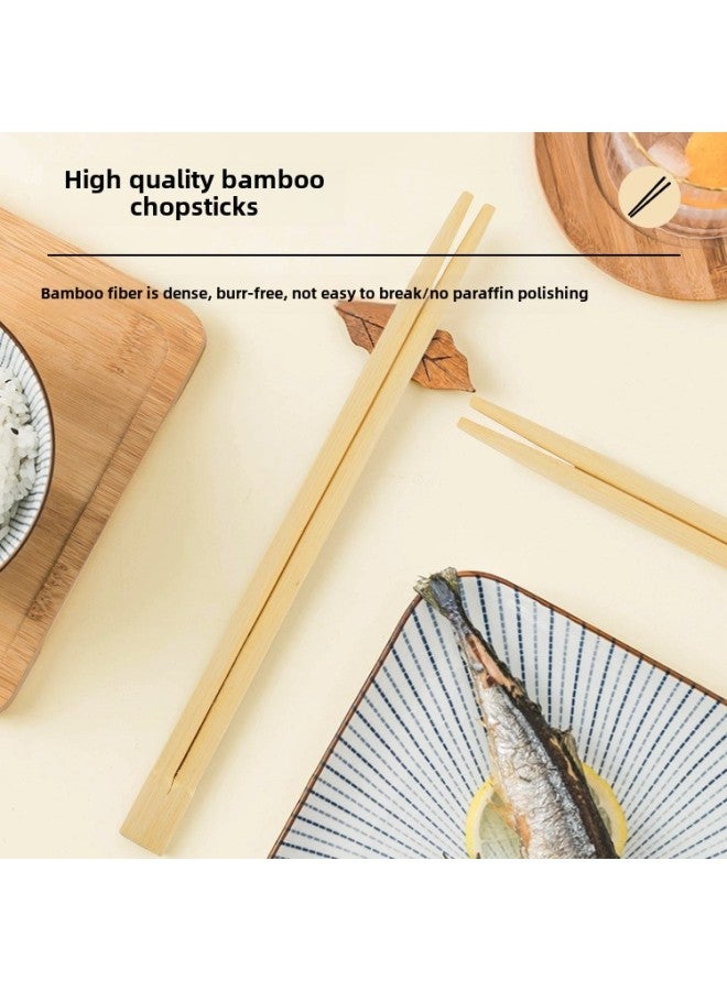 Disposable Chopsticks Bamboo Individually Packaged 19.5CM Bamboo Chopsticks Take-out Restaurant Special Chopsticks-Color:Green 4.5mm * Cm-1000 Pairs - Image 5