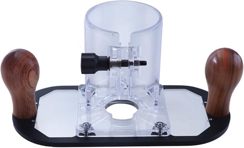 Clear Acrylic Router Base Plate For Woodworking Engraving And Inlay - Image 1