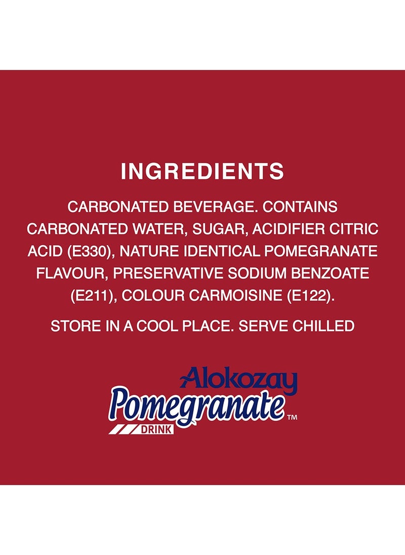 Pomegranate Flavoured Drink Cans