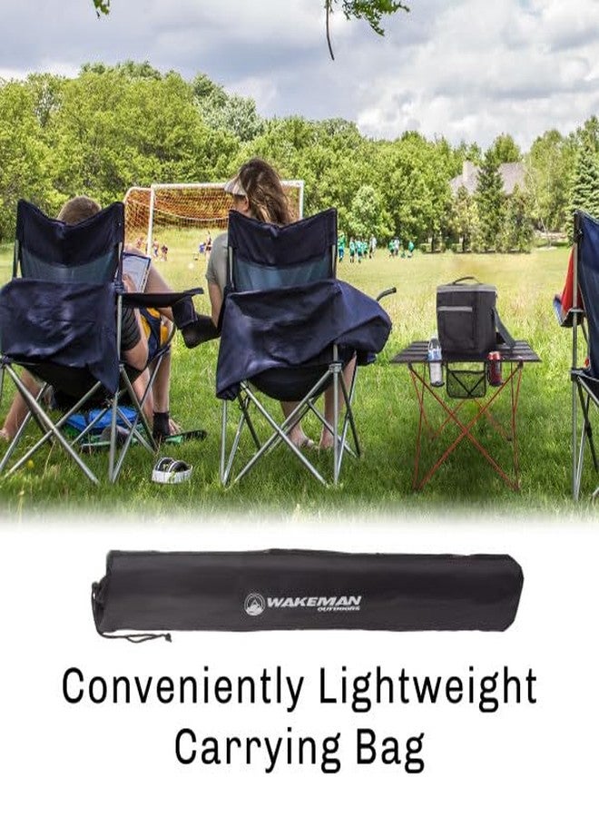 Wakeman Outdoors Camp Table-Outdoor Folding Table with 4 Cupholders and Carrying Bag-For Camping, Hiking, Beach, Picnic, Sporting Events, and More - Image 4