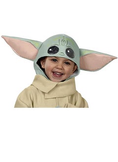 Brain Giggles Yoda Character Costume for Kids Party Cosplay Dress Up  - Image 2