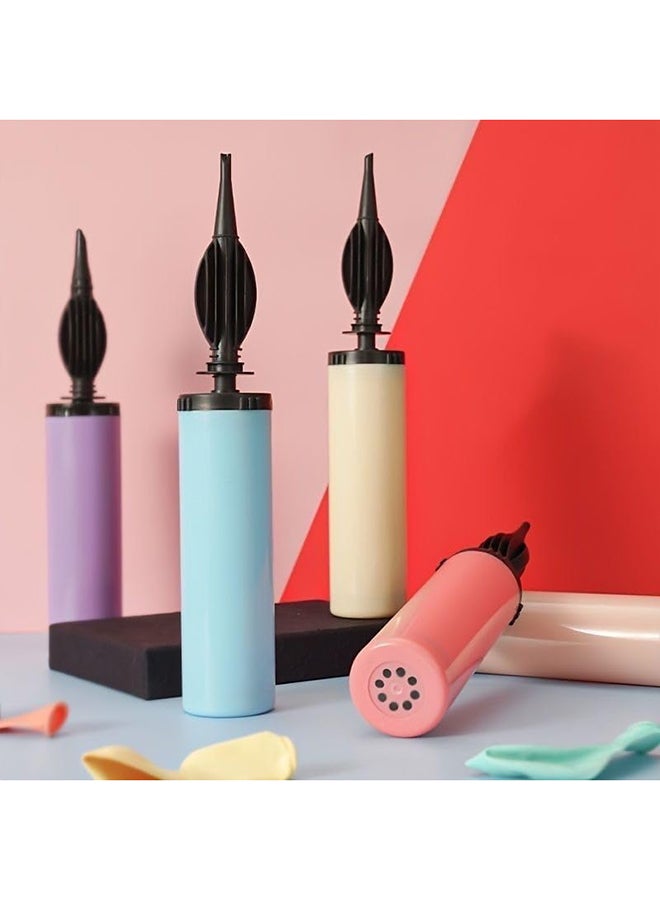 10 Pack Macroon Latex Balloons with Hand Pump - Ideal for Party Decorations, Birthdays, Weddings, and More - Image 3