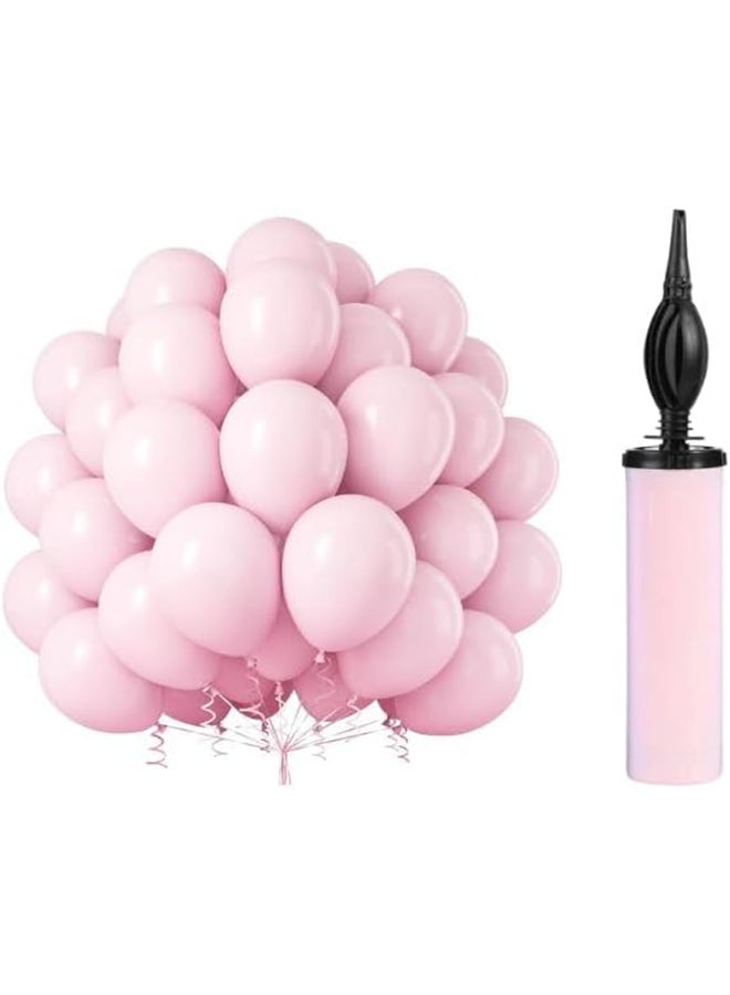 10 Pack Macroon Latex Balloons with Hand Pump - Ideal for Party Decorations, Birthdays, Weddings, and More - Image 1