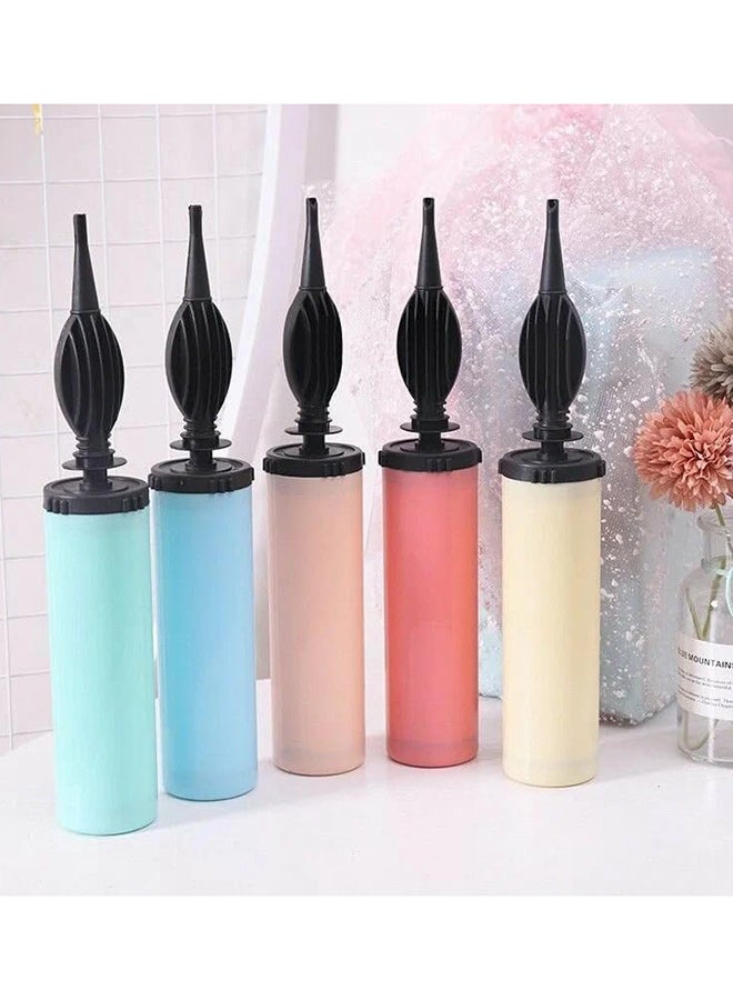 10 Pack Macroon Latex Balloons with Hand Pump - Ideal for Party Decorations, Birthdays, Weddings, and More - Image 4