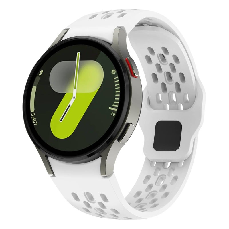 Silicone Smartwatch Band for daily smartwatch wear and replacement strap Green Everyday Use Home Use Travel Use Outdoor Use Portable Use Routine - Image 5