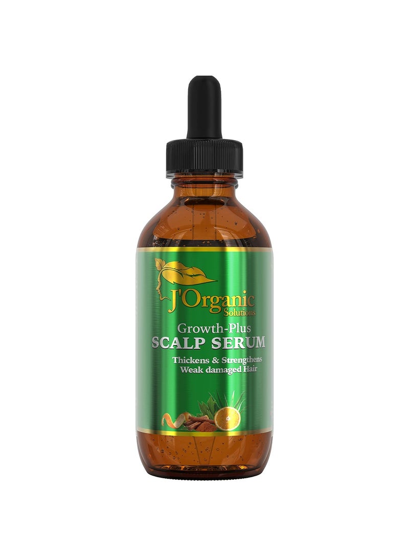 J'Organic Solutions - JOrganic Solutions GrowthPlus Scalp Nourishing Oil 4 Fl oz - Image 1