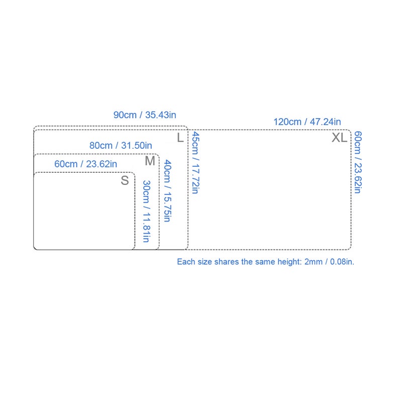 BUBM PU Leather Protector Pad Pad Mat Desk Writing Mat Waterproof Anti-oil for Office and Home(Grey&Silver, S) - Image 5