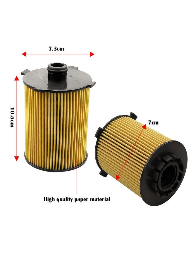 GUZIKO 2Pcs Oil Filters Fit for Volvo XC90 C60 S90 2015-2020 Replace 31372212, 32140029 - Image 5