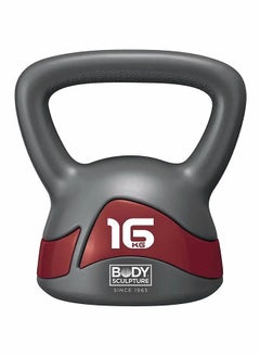 BODY SCULPTURE Bods Kettlebell, Gry/Brgndy,16Kg  - Image 1