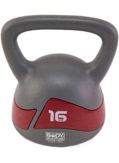 BODY SCULPTURE Bods Kettlebell, Gry/Brgndy,16Kg  - Image 2