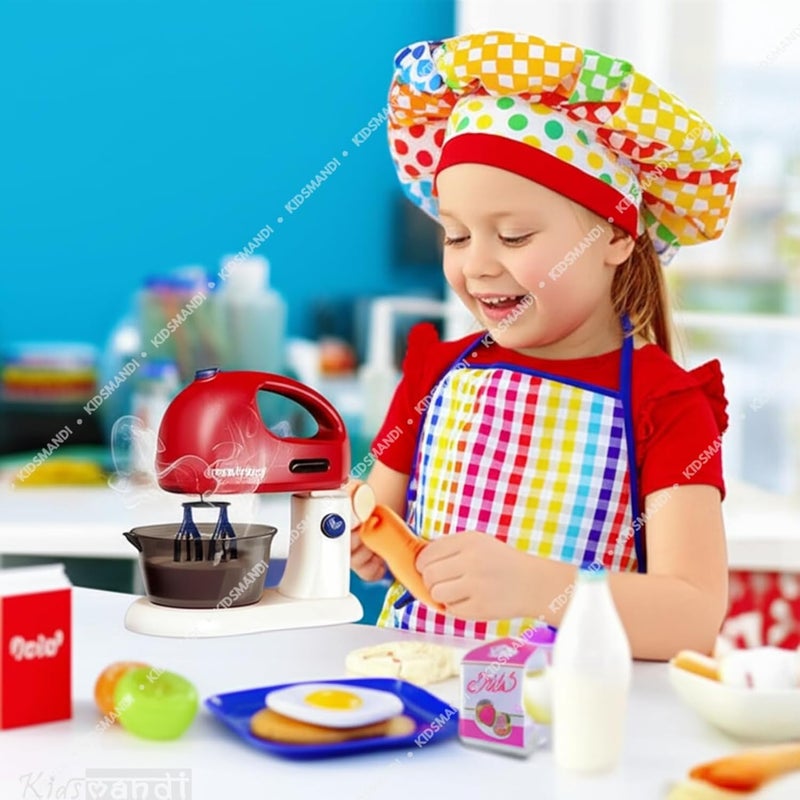 Delicious First Egg Beater Toy Set with Accessories for Kids - Image 4