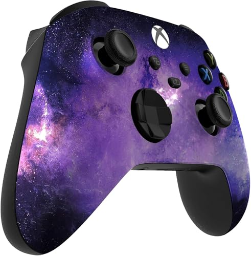 Custom Controllerzz Wireless Controller for Microsoft Xbox Series X/S & Xbox One - Custom Soft Touch Feel - Custom Xbox Series X/S Controller (X/S Galaxy) - Image 2